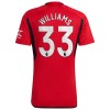 Nogometni Dres Manchester United Williams 33 Domaći 23/24